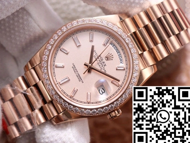 Rolex Sundust Diamond Factory Dial Day-Date M228345RBR-0007 EW 0907